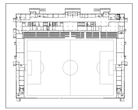 Football Stadium Design Layout Plan Dwg Thousands Of Free Cad Blocks