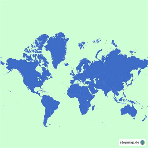 Stepmap Das Welt Landkarte F R Welt