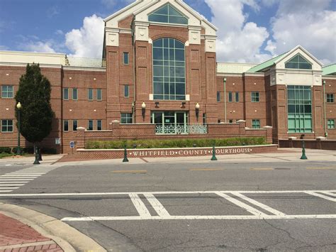 Whitfield County Courthouse in Dalton, Georgia. New courthouse built