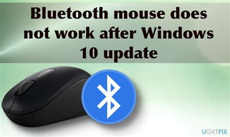 Some problems seen after windows update installations can be corrected with a simple reboot. How to fix Bluetooth mouse not working after Windows update?