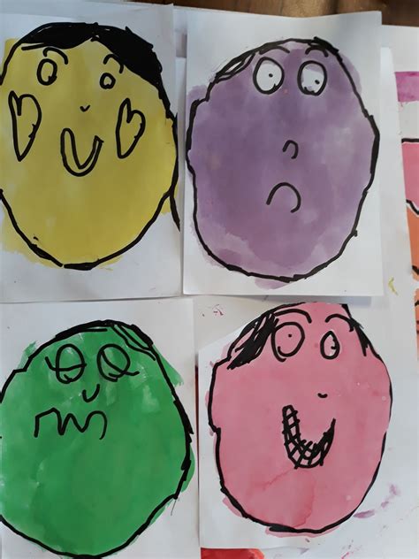 Feelings Emotions And Colour Art Lesson Prep Foundation Primary