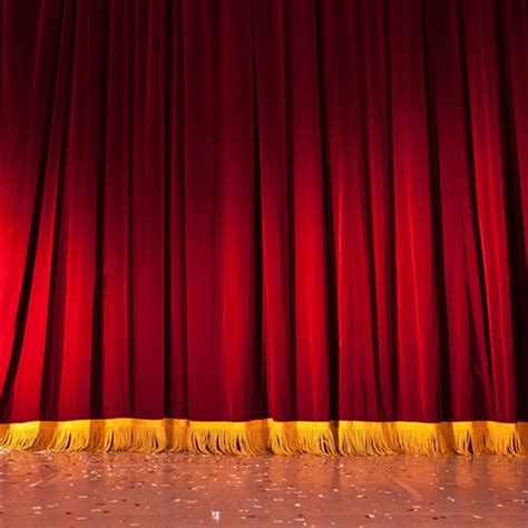 Theatre Curtains Background