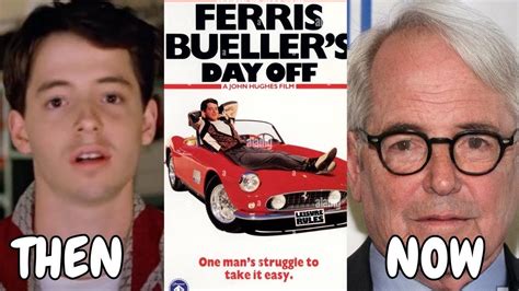 Ferris Buellers Day Off 1986 Vs 2023 Cast Then And Now 37 Years