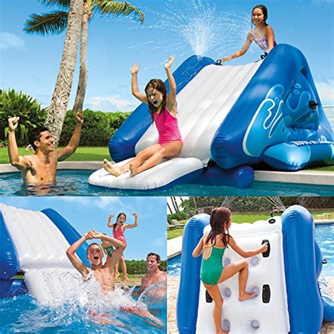 Intex Water Slide Inflatable Play Center 135″ X 81″ X 50″ For Ages 6 Farm And Garden Superstore