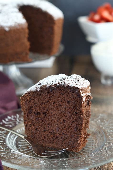 Chocolate Chiffon Cake Baking Sense