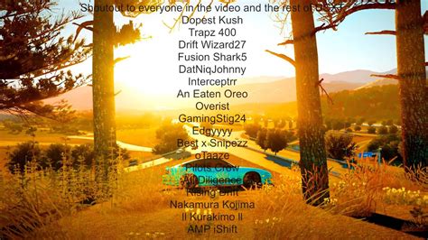 Montage Showcase FH2 Drifting Tandems Montage 3 YouTube