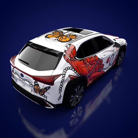 Lexus Reveals Design Your Own Tattooed Car Competition Finalists