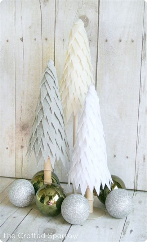 Felt Christmas Trees - KnockOffDecor.com
