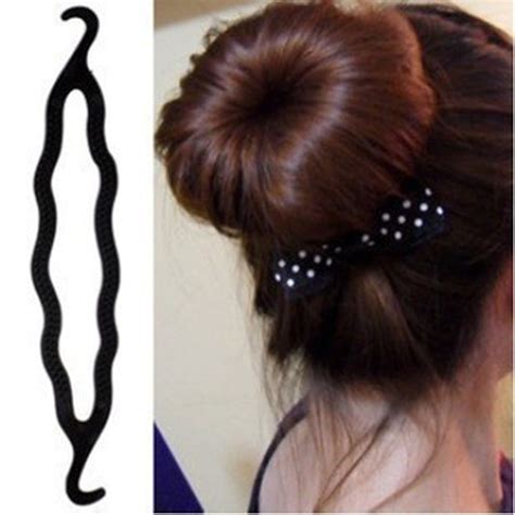 1pc Hair Twist Clip Stick Bun Maker Donut Bun Hair Clips For Girls