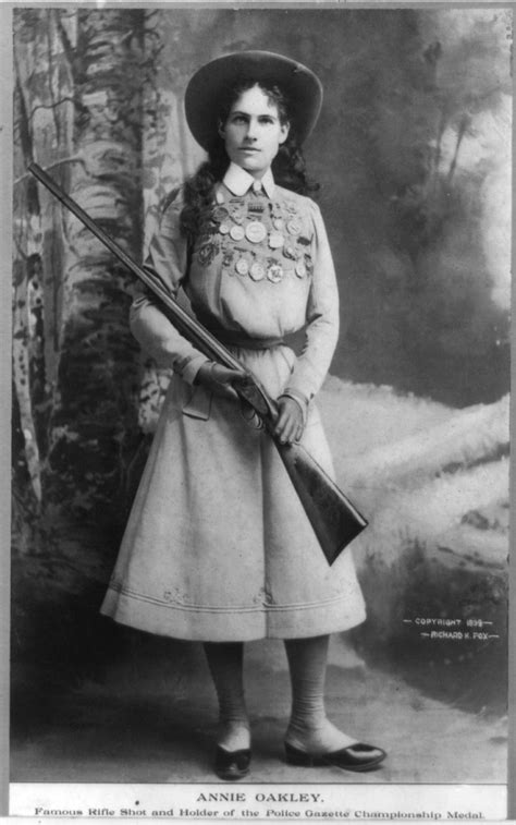 That Time Annie Oakley Offered To Put Together An All Female Team Of Snipers For The United