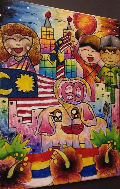 Contoh lukisan poster hari kemerdekaan cikimm com. 20+ Koleski Terbaru Lukisan Poster Hari Kemerdekaan 2019 ...