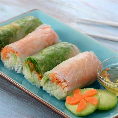 The name is a literal translation of the chinese chūn juǎn (春卷 'spring roll'). Light Vegan Cucumber Spring Roll Recipe - Chili Supermarket