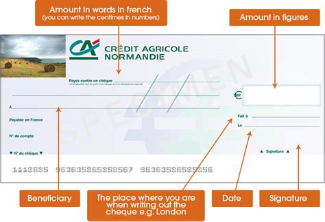 How To Write A French Cheque Ca Britline