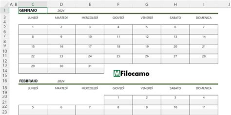 Scarica Il Calendario Excel 2024 Excel Per Professionisti