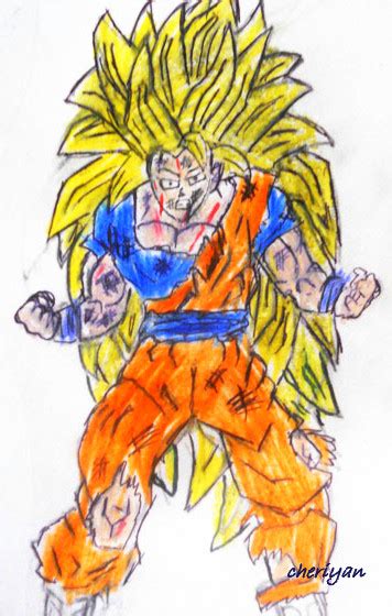Accept the fact that base level goku is still not stronger than final form frieza even in dragon ball super. Drawing Is Easy: Goku Super Siyain 3 (ssj3)