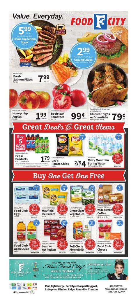 Food City Weekly Ad Sep 25 Oct 01 2019