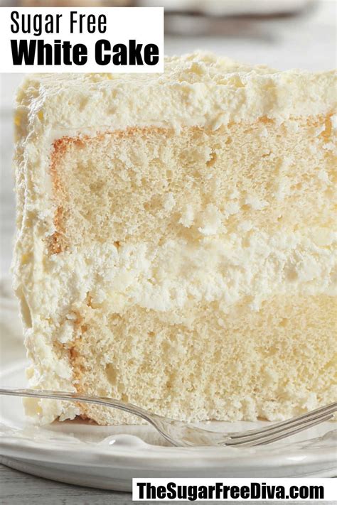 If you've been following my articles, you've seen a lot of diabetic recipes in the past few months. Sugar Free White Cake Recipe #sugarfree #recipe #diy # ...