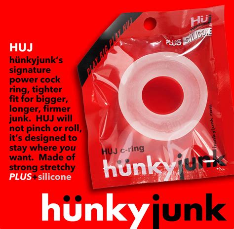Oxballs X Hunkyjunk Huj Penis Ring💋stay Hard Cock Erection Enhancer Men