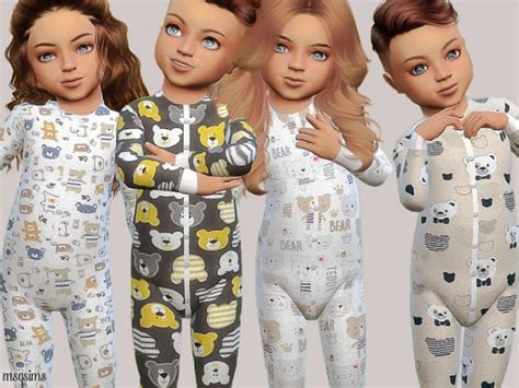 Msq Sims Toddler Body Collection 02 • Sims 4 Downloads