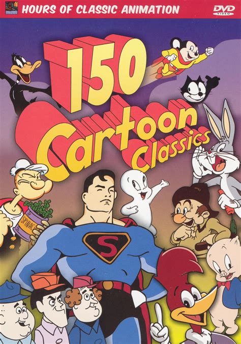 Best Buy 150 Cartoon Classics 4 Discs Dvd