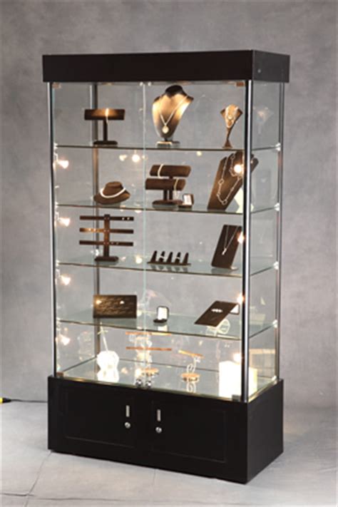 Lighted Tower Display Case | Display Cabinet | Lighted ...