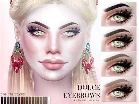 The Sims Resource Eyebrows N98