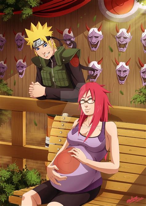 Naruto Uzumaki And Karin Uzumaki Are Married Danmachi Anime Naruto Shippuden Anime Naruto