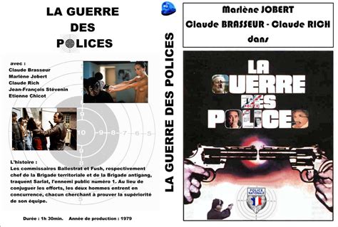 Jaquette DVD de La guerre des polices custom Cinéma Passion