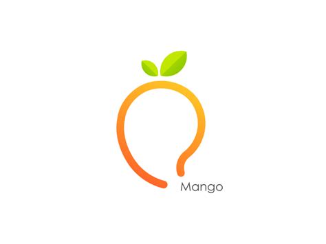 orange mango logo design