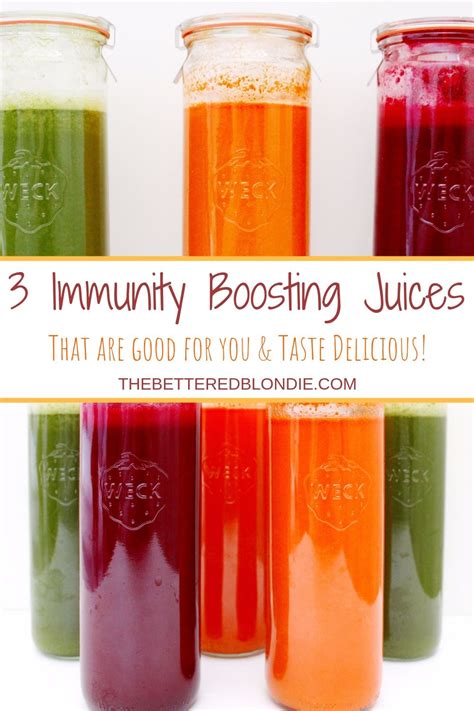 3 Immunity Boosting Juices That Are Healthy And Taste Delicious Enjoy The Refreshing Taste And