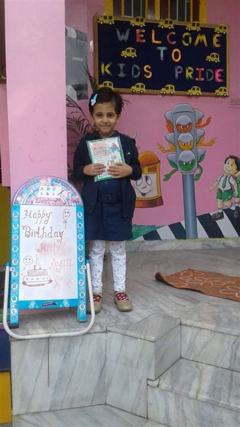 Wish You Very Happy Birthday To Hritvi Gupta Of Kidspride Playschool