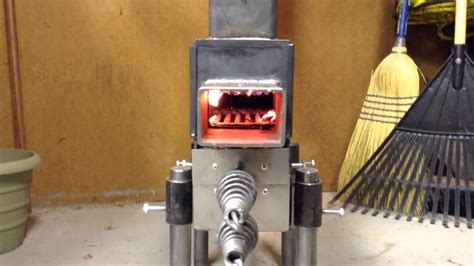 Rocket stove design diy rocket stove build a rocket rocket stoves survival life hacks camping survival survival prepping survival skills homestead survival. Pellet Rocket stove all plumbed up | Doovi