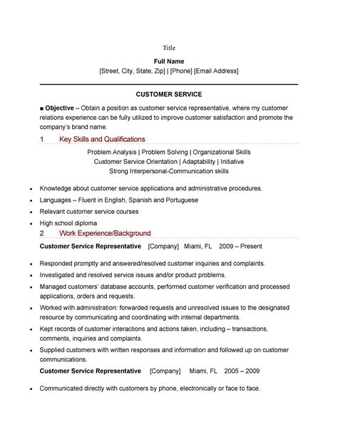 We did not find results for: 30+ Customer Service Resume Examples - Template Lab