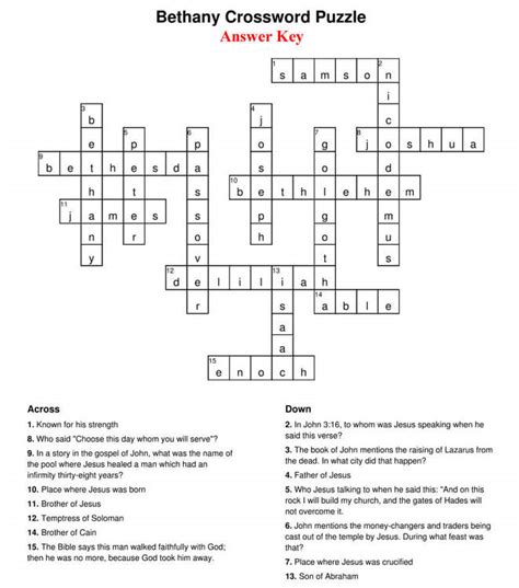 Word and logic puzzles are a wonderful way to engage the mind on lazy sunday mornings, and they're also useful educational tools for children. Holds Crossword Answer Key