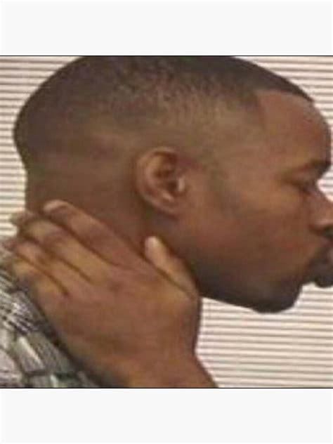 two black men kissing meme left poster for sale by meme soundboard redbubble