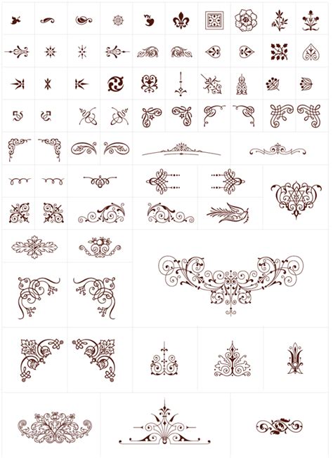 Western Ornaments Vector At Collection Of Western