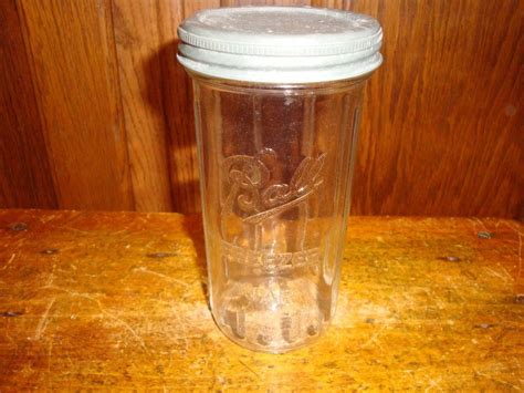 Use them for storage or portable lunch containers. Vintage Ball Freezer Canning Jar A4 Zinc Cap Lid Made in ...