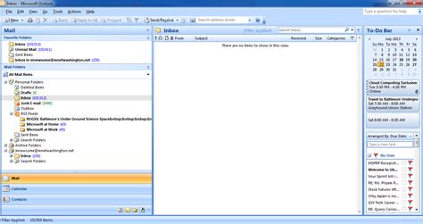 Outlook Inbox Empty Microsoft Community