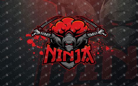 Spectacular Ninja Mascot Logo Ninja Esports Logo For Sale Lobotz Ltd