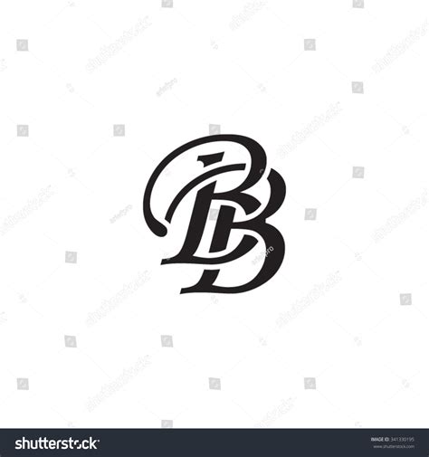 Bb Initial Monogram Logo Stock Vector Illustration 341330195 Shutterstock