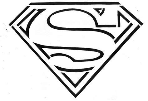 Superhero Logo Coloring Pages Clipart Best Clipart Best