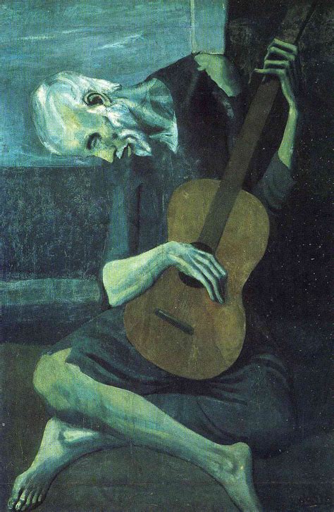 The Old Blind Guitarist 1903 Pablo Picasso