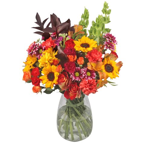 Flower Vase Arrangements For Autumn Globalrose