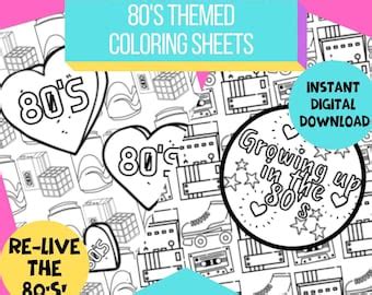 Pdf Coloring Pages - Etsy