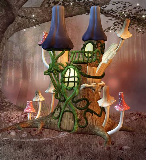 Magical Fairy Village Brings Hope Warm 1069