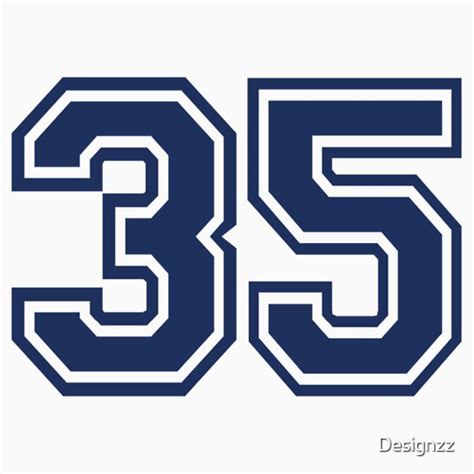 Number 35 T Shirts And Hoodies By Designzz Redbubble