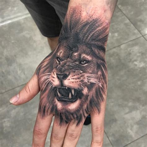 Roaring Lion Tattoo