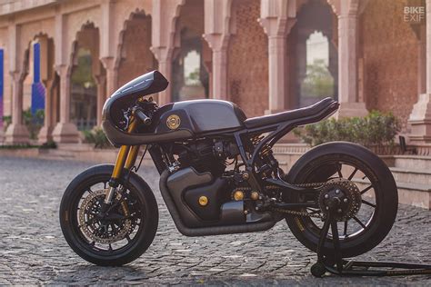 They sell and maintain bikes but what they are most passionate about is customizing and rebuilding bikes at the demand of their customers. Vigilante: A Royal Enfield cafe racer from Jaipur | Bike EXIF