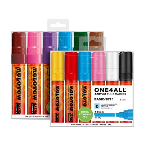 Molotow One4all 327hs 627hs Twin Acrylic Marker Sets Jackson