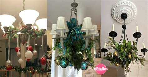 Como ya hemos dicho para las decoraciones de navidad las velas son muy buena opción y además parece que son obligatorias. Ideas para decorar lámparas de techo en Navidad - Dale ...